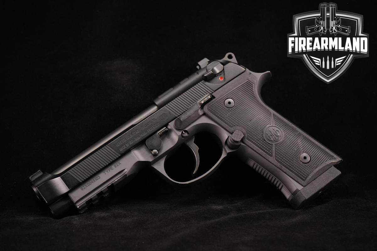 Beretta Type 92X RDO Full Size 9mm 4.69" Black Bruniton 92 X +ORIG CASE