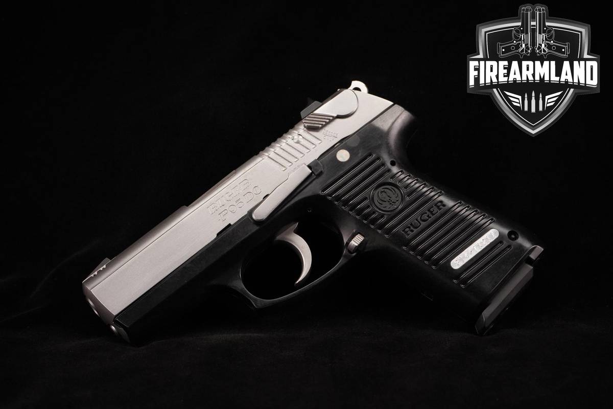 2003 Ruger P95DC Compliant 9mm 3.9 Matte Silver P95-DC +ORIG CASE