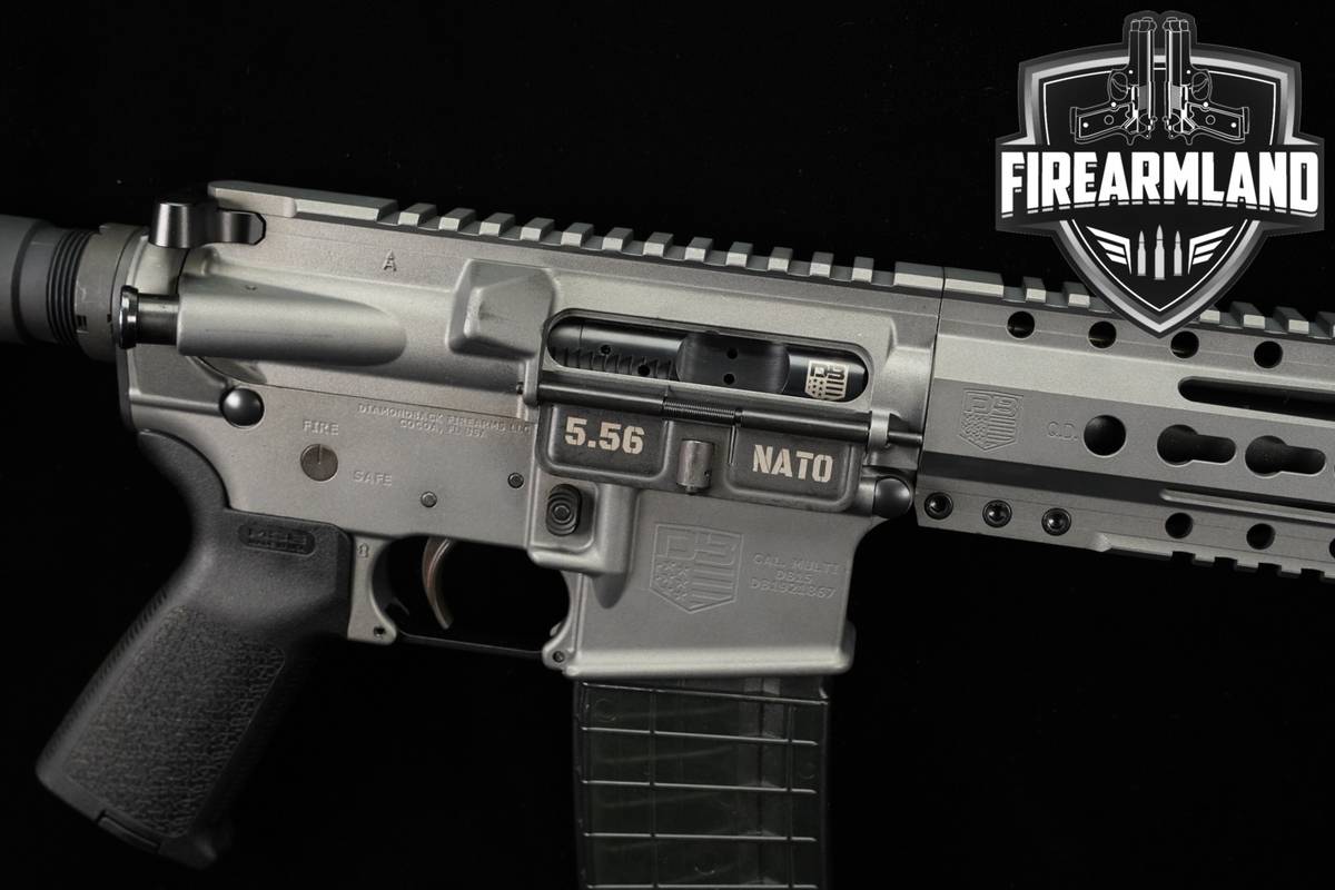 Diamondback DB15 Pistol 5.56 NATO DB-15 AR AR15 7" Grey THREADED