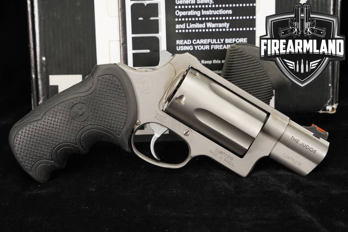 Taurus Judge Public Defender 45 LC/410 2" Stainless +ORIG BOX