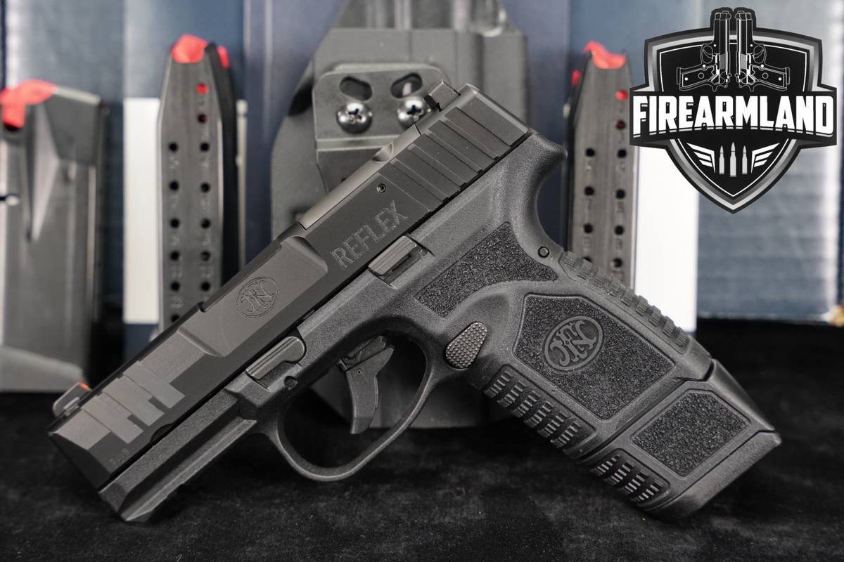 FN Reflex MRD NMS 9mm Optics-Ready 3.3" +4 MAGS & ORIG BOX