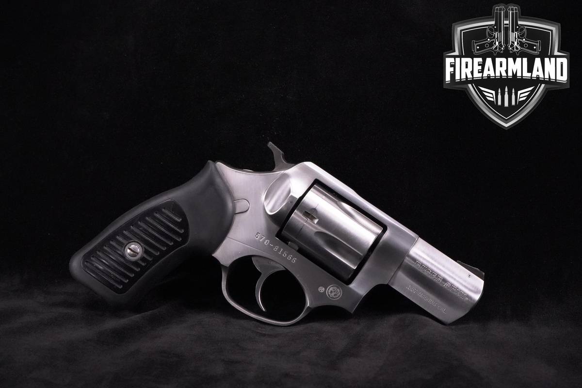 1991 Ruger SP101 357 Magnum 2.2" Stainless Steel Ruger SP-101 DA/SA