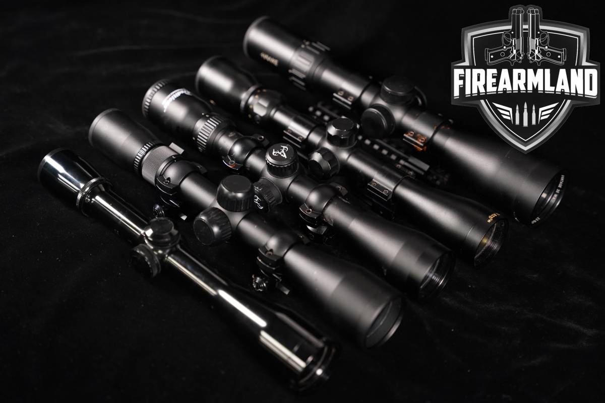 Five Scope Lot Hunting 5 Pack Weaver Tasco Traditions Nikon Hawke Scopes
