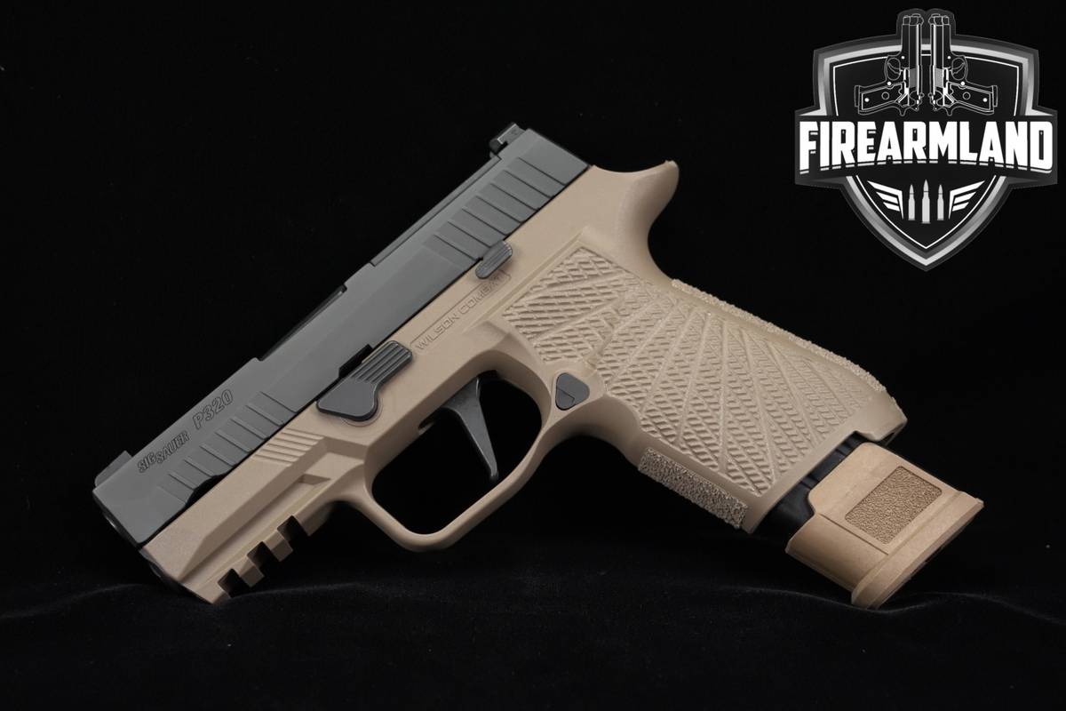 OPTICS READY Sig Sauer P320 Wilson Combat Frame 9mm 3.6" Two-Tone +2 MAGS