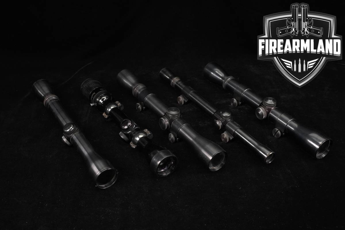 Five Scope Lot Hunting 5 Pack Weaver Realist Scopes Riflescope