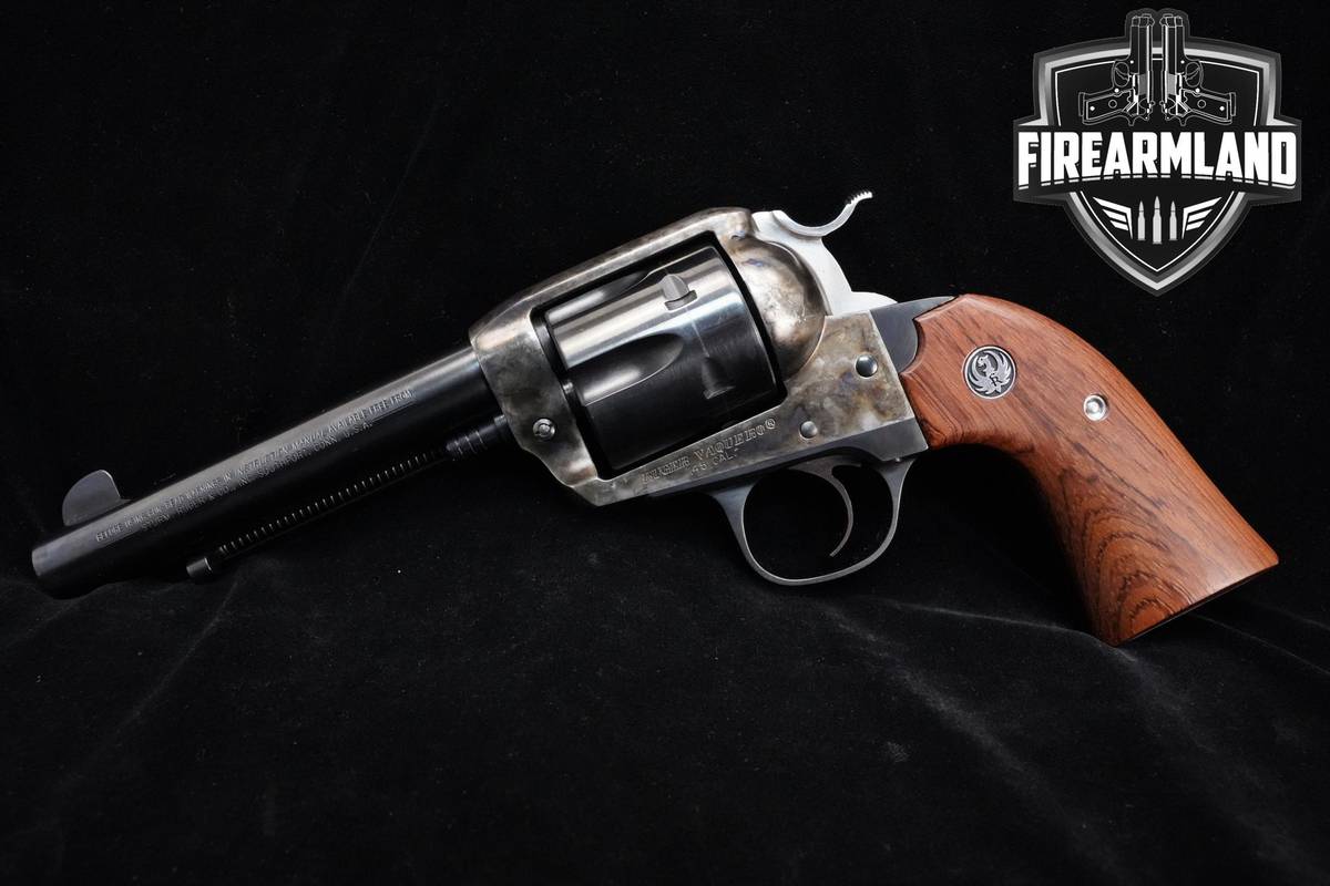 2000 Ruger Vaquero 45 ACP 5.5" Case Hardened/Blued Ruger-Vaquero +ORIG CASE
