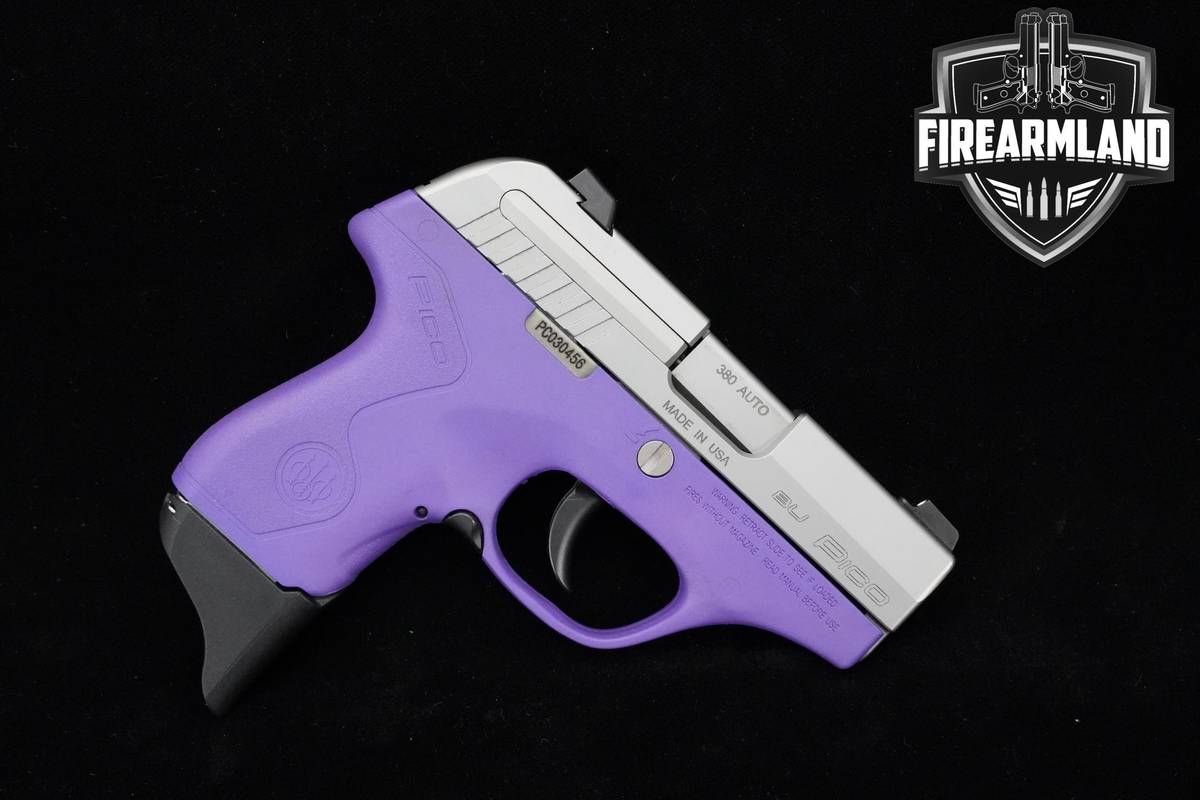Beretta Pico BU 380 ACP Two-Tone Purple Beretta-Pico-BU +2 MAGS