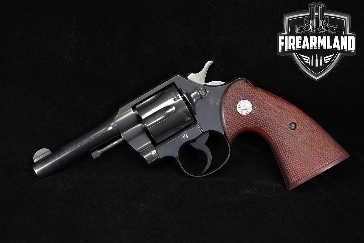 VINTAGE! 1943 Colt Official Police 38-Special 4" Blued