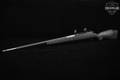 Weatherby Mark V Accumark .30-378 Wby. Mag. Stainless & Gray/Black Spider-Web in Poor Condition Image 2