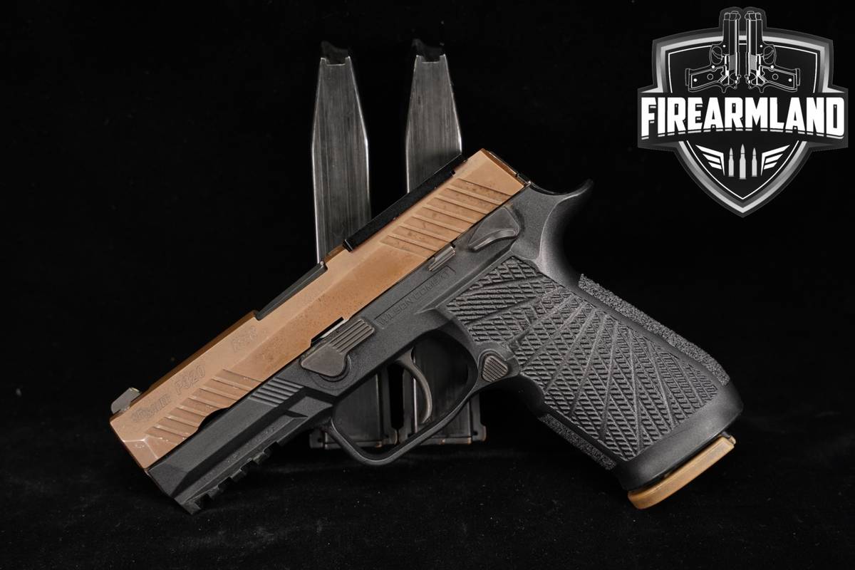 Sig Sauer P320-M18 9mm Optics-Ready Two-Tone Coyote Tan P 320 M 18 +3 MAGS