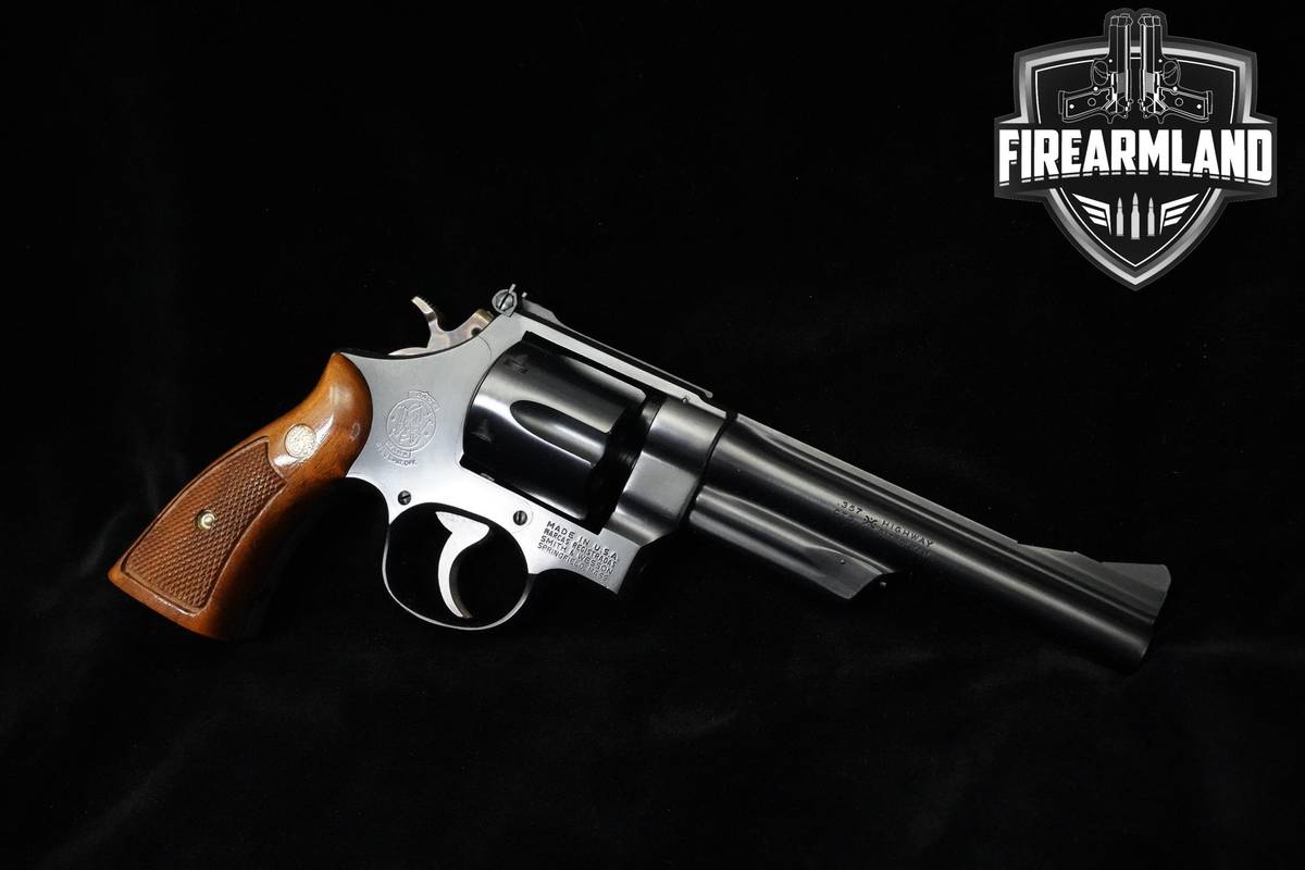 1972 Smith & Wesson (S&W) 28-2 Highway Patrolman 357 Magnum 6" S&W 28-2