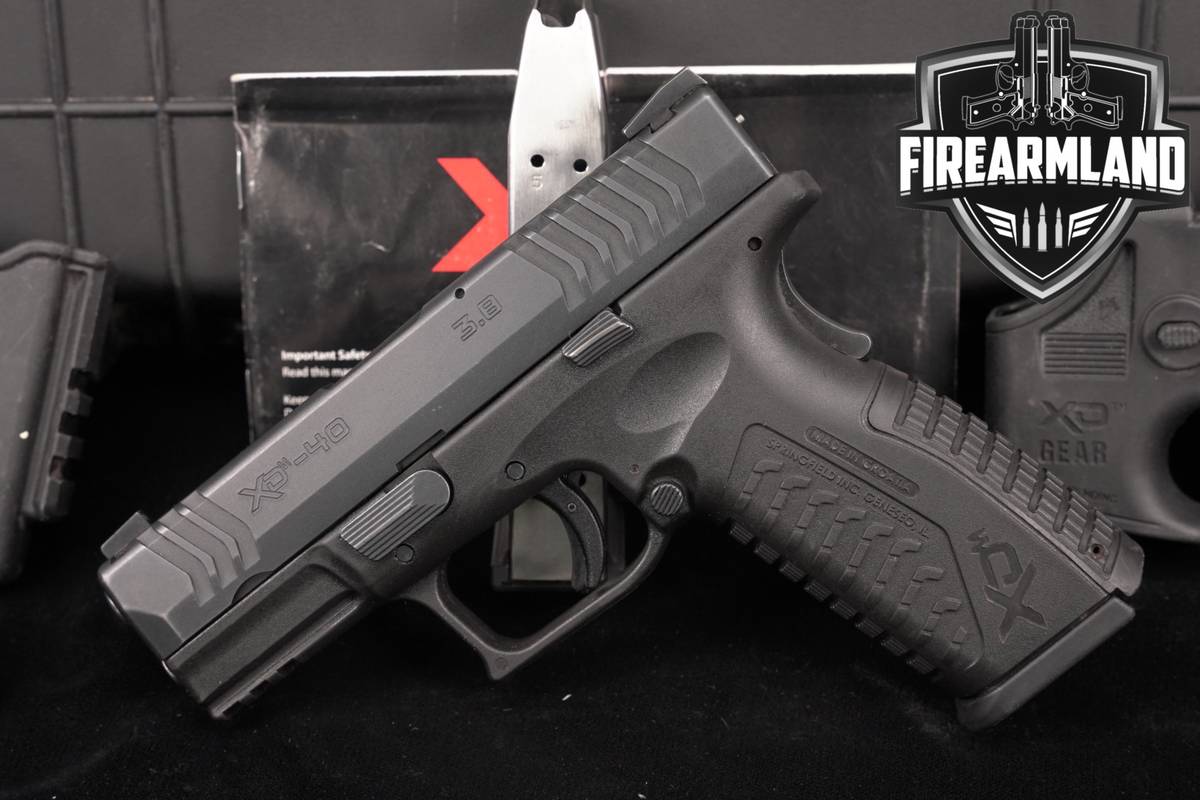 Springfield Armory XD(M) 3.8 40 S&W XDM40 XDM XD-M +2 MAGS & ORIG CASE