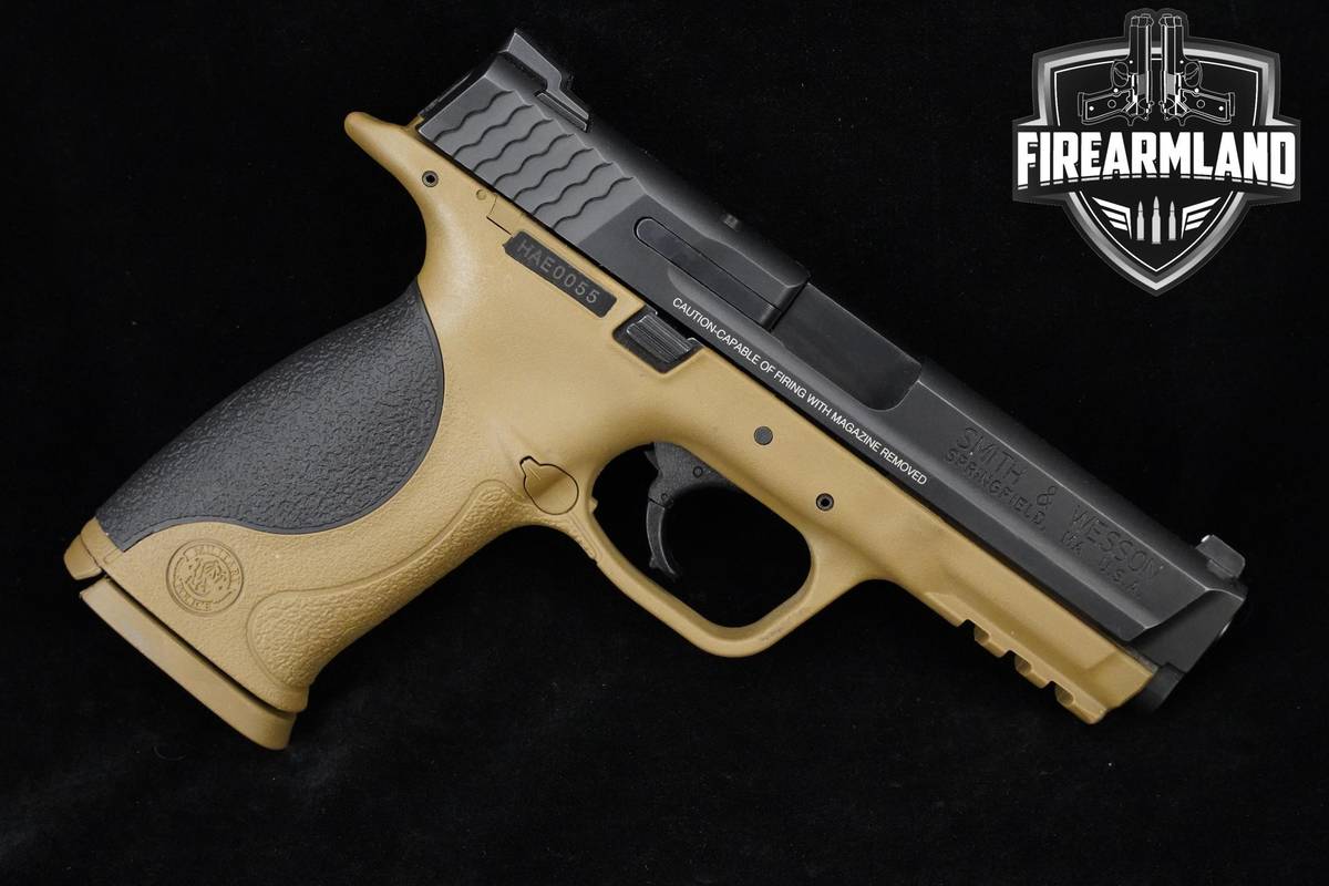 DUTY Smith & Wesson M&P9 FDE 9mm 4.25" S&W-M&P9 M&P-9 +3 MAGS & ORIG CASE
