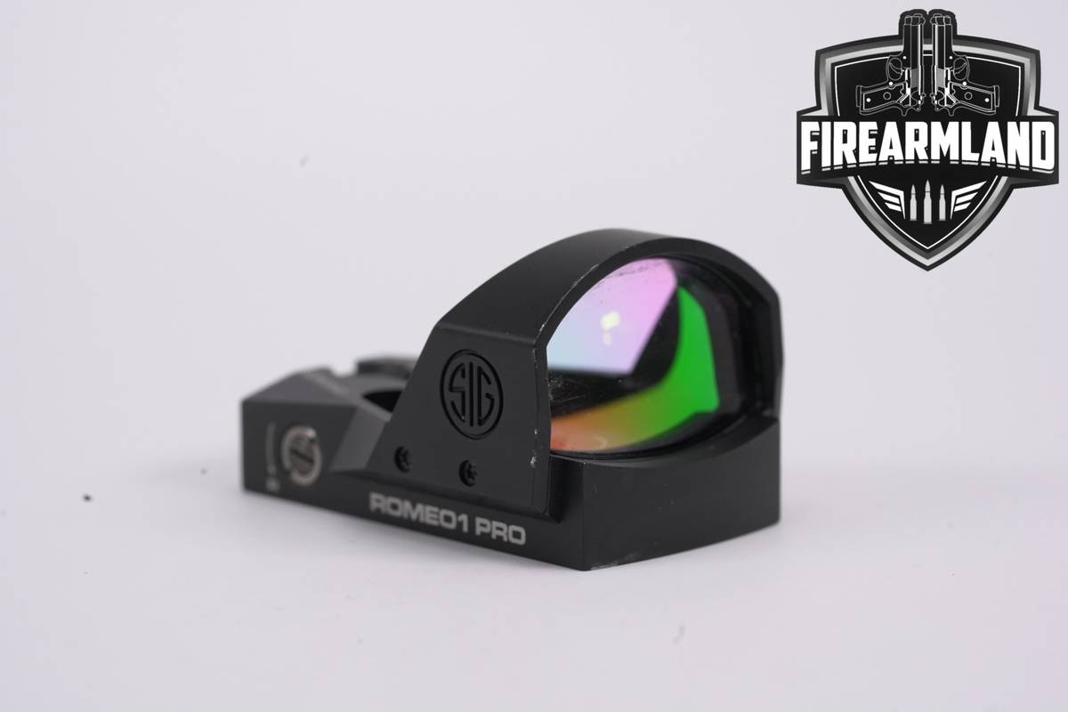 Sig Sauer Romeo1 Pro 1x30mm 6 MOA Red Dot Sight R1P R1-P