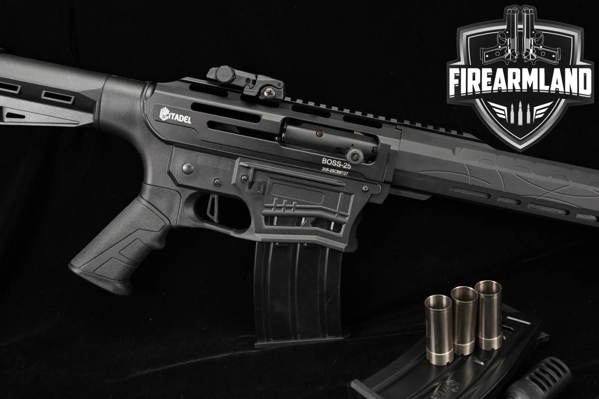 Citadel BOSS-25 12-Gauge 18.5" AR AR12 BOSS25 TELESCOPING STOCK +2 MAGS