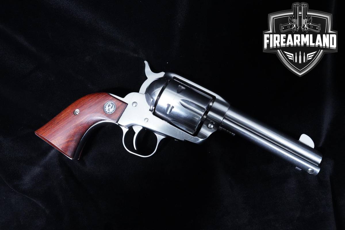 1995 Ruger Vaquero 45 Colt 4.5" Stainless Steel Ruger +ORIG BOX