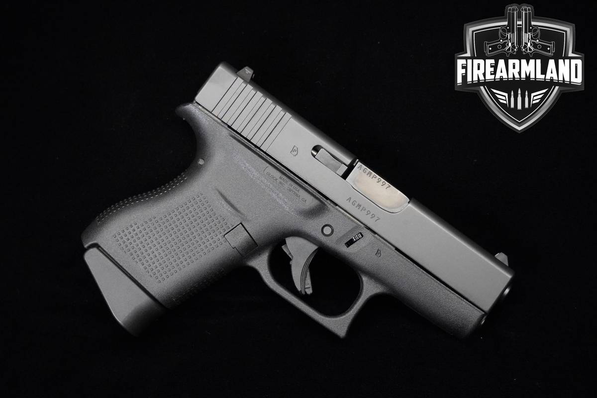 Glock 43 9mm 3.41" Glock G43 +2 MAGS & ORIG CASE