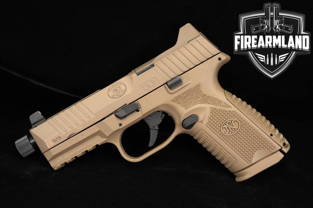 FNH FN 509 Tactical 9mm 4.5" Threaded OR FDE FN509 509T +ORIG BOX
