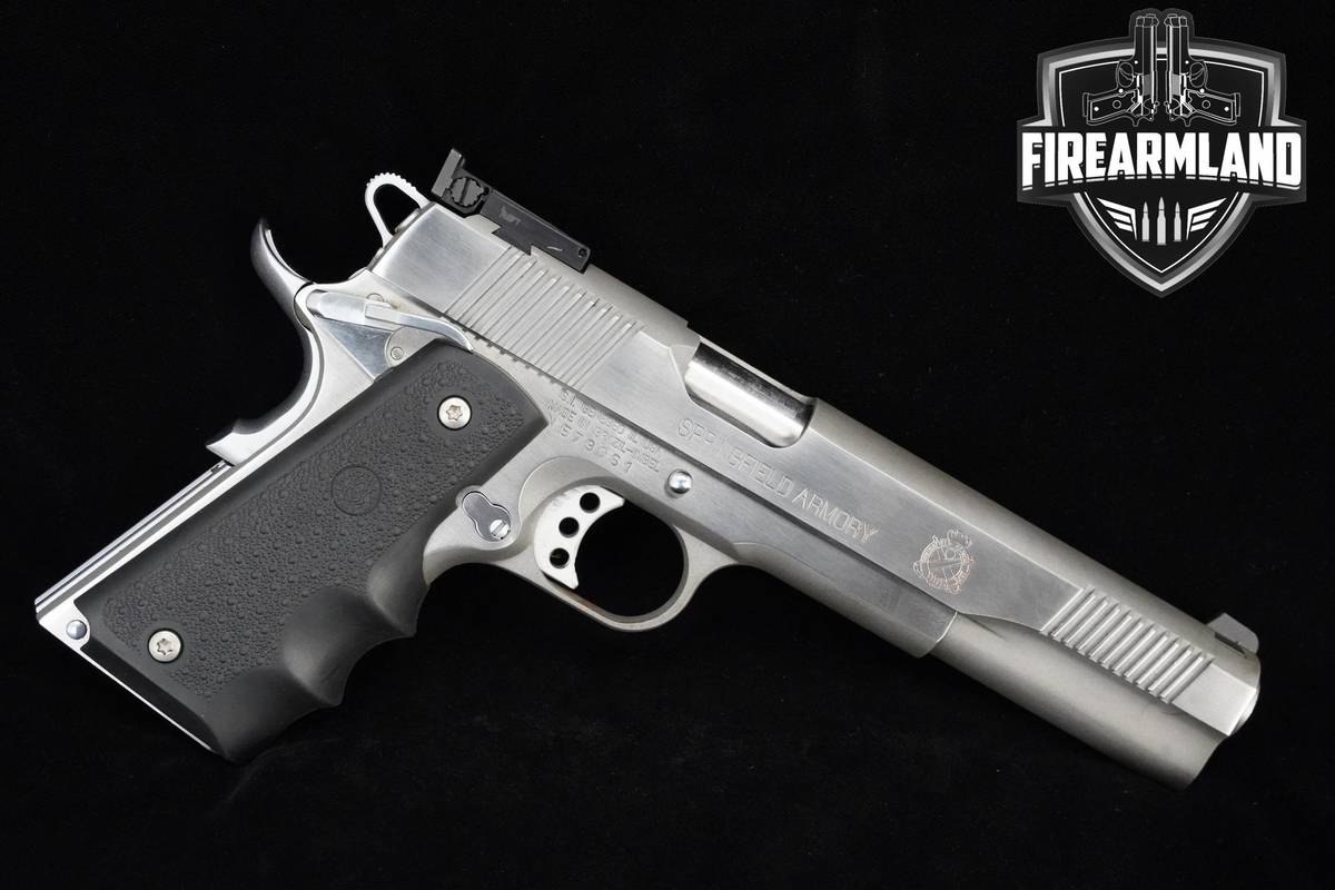 Springfield Armory Long Slide 45 ACP 1911 Stainless Springfield Long-Slide