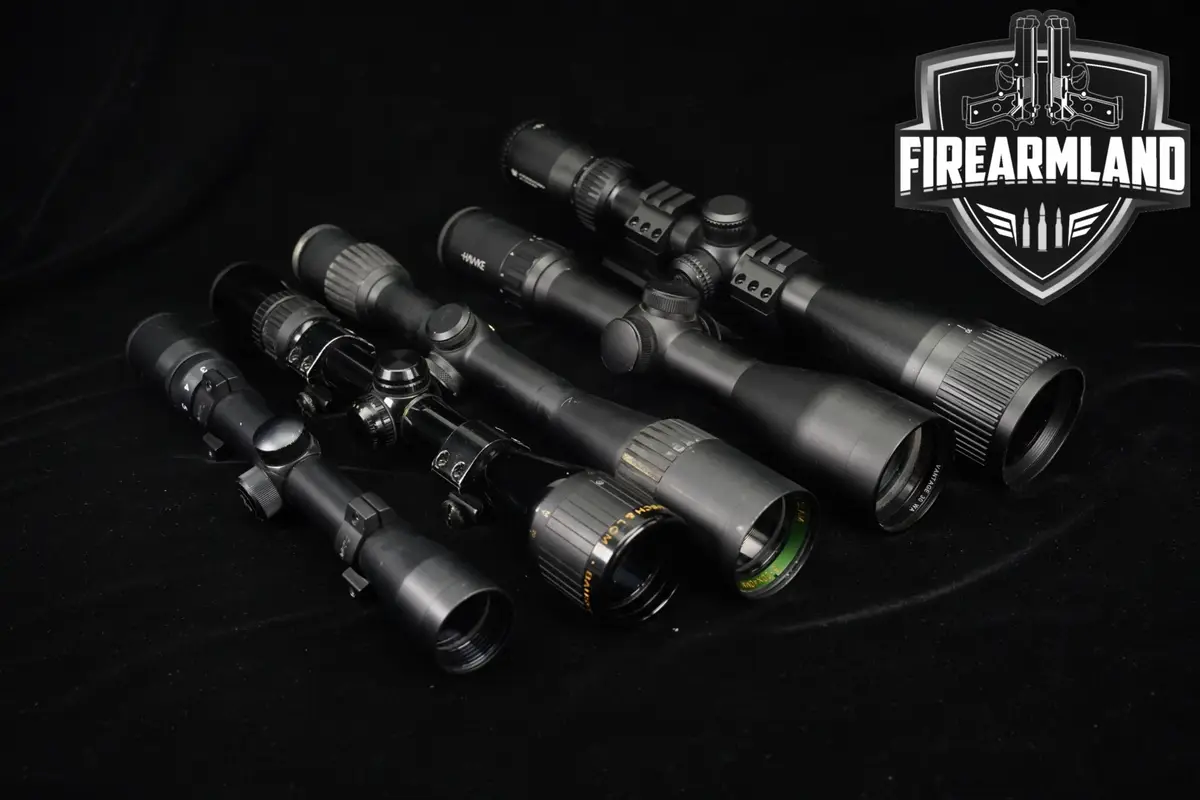 FIVE SCOPE LOT 5 Pack Bushnell Bausch & Lomb Weaver Hawke Vortex Scopes