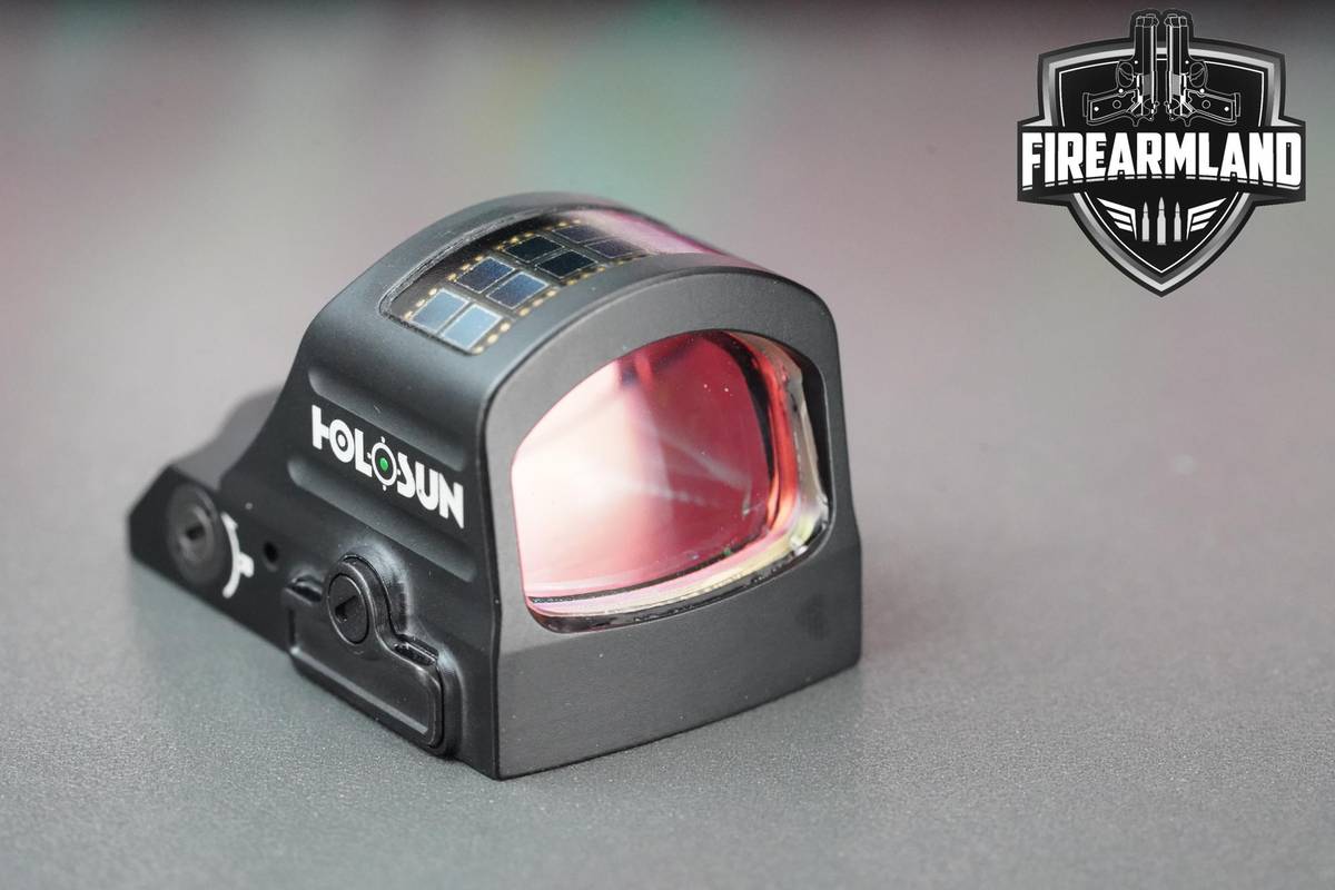 Holosun HE407C-GR X2 Green 2 MOA Dot Holosun-HE407C-GR-X2 + SOLAR OPTIC