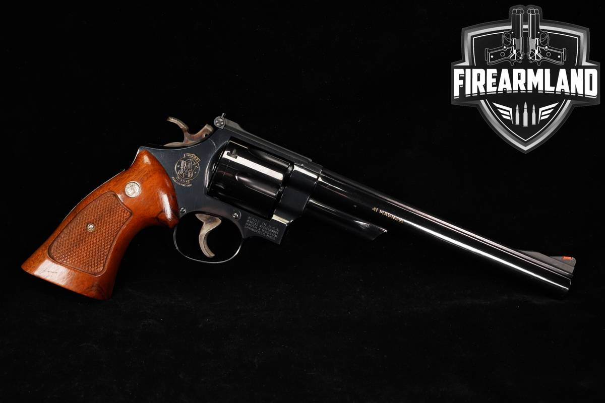 1980 Smith & Wesson Model 57 No Dash S&W 41 Rem Magnum 8 3/8" Blued DA/SA
