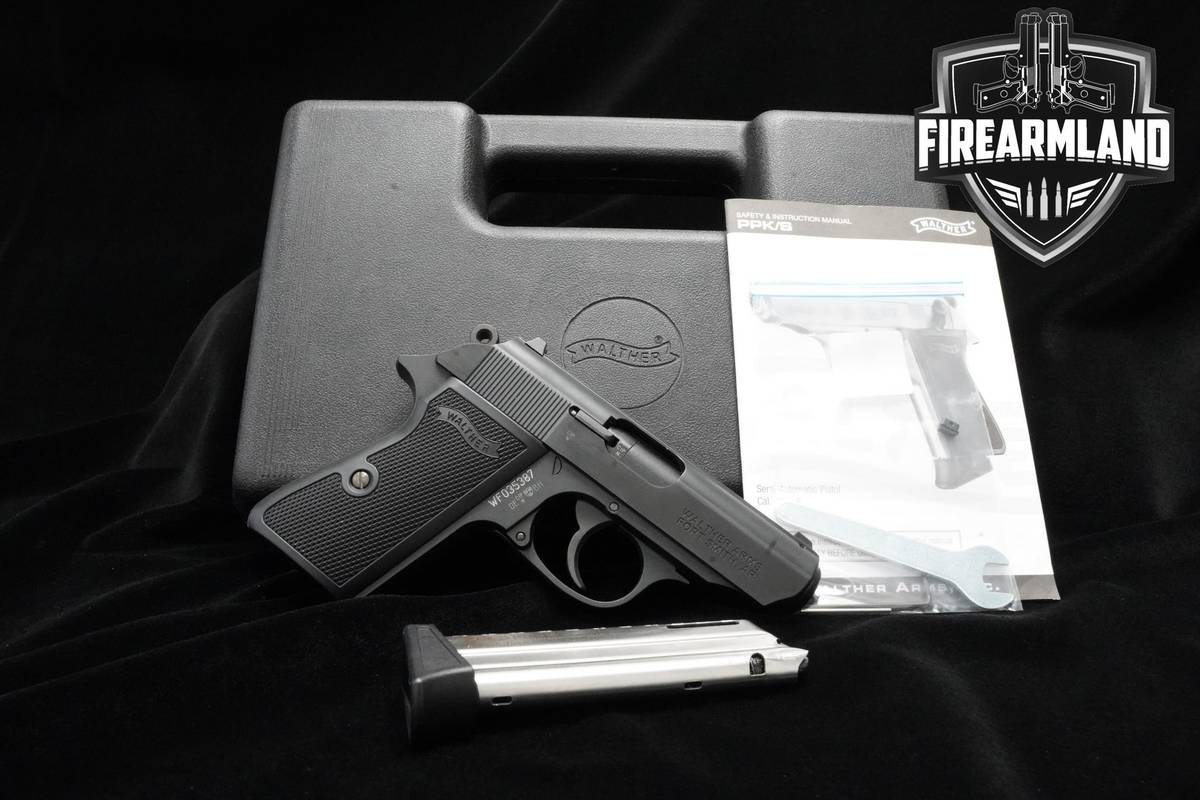 Walther PPK/S 22LR 3.3" Blued PPK/S PPKS PPK-S +ORIG CASE