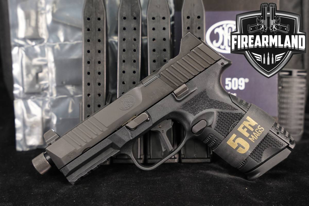 FN 509 Midsize Tactical 9mm 4.5" Optics-Ready FN509 +5 MAGS & ORIG BOX