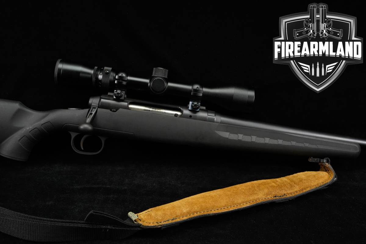 Savage Arms Axis 308 Winchester 22" Button-Rifled +WEAVER 3 OPTIC, QD SLING