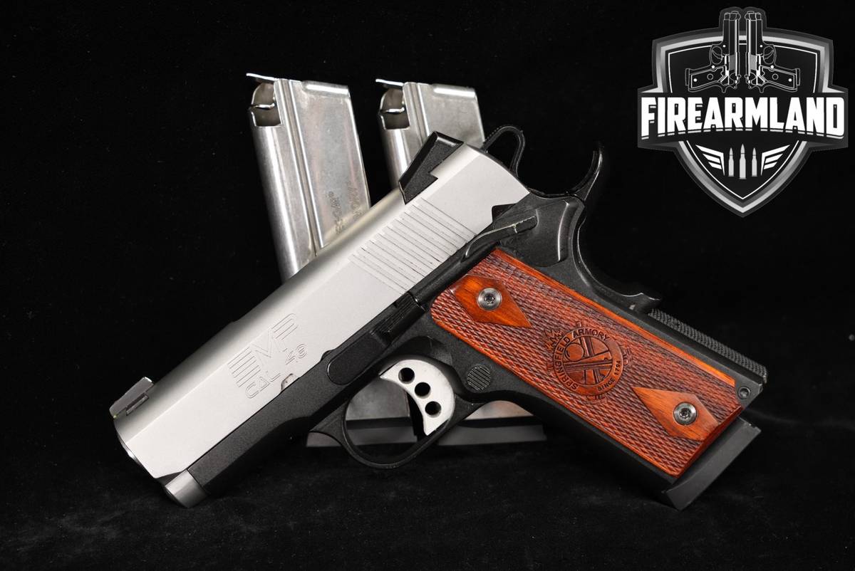 Springfield Armory EMP 40 S&W 1911 Two-Tone Stainless +3 MAGS