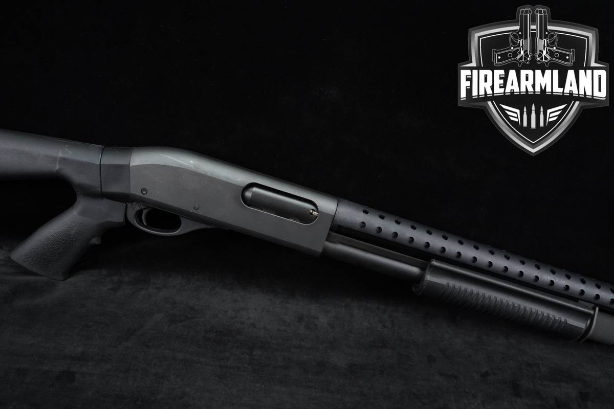 Remington Model 870 Magnum 12-Gauge 20" +HEAT-SHIELD & BREACHER CHOKE