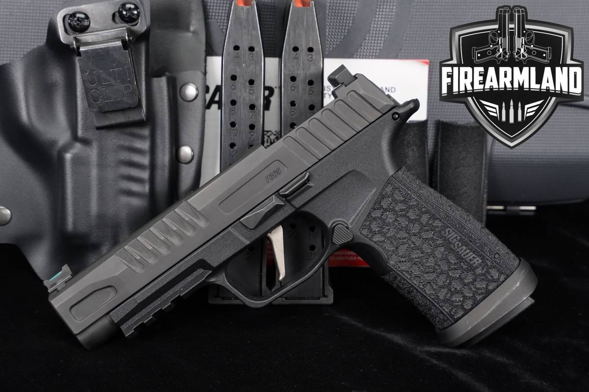 Sig Sauer P365-FUSE 9mm Optics-Ready P 365 X +3 MAGS, ORIG CASE & HOLSTER