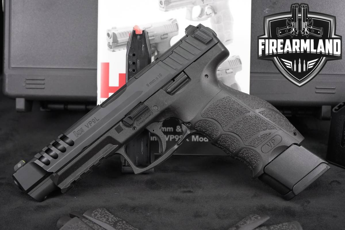 Heckler & Koch VP9L OR Optics-Ready 9mm H&K VP9 L +2 MAGS & ORIG CASE