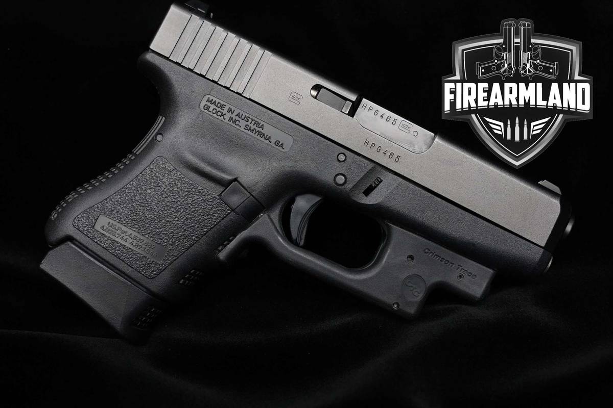 ORIG CASE Glock 36 45 ACP Glock Pistol 45-ACP G36 G-36 +HOLSTER