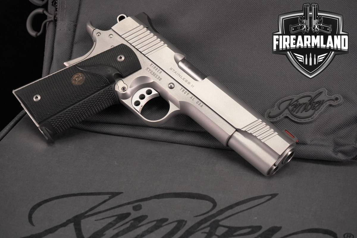 Kimber Stainless II 45 ACP 1911 Stainless2