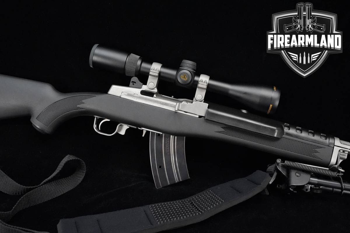Ruger Mini 30 Ranch Rifle 7.62x39 16.12" Stainless Steel +5 MAGS & SCOPE