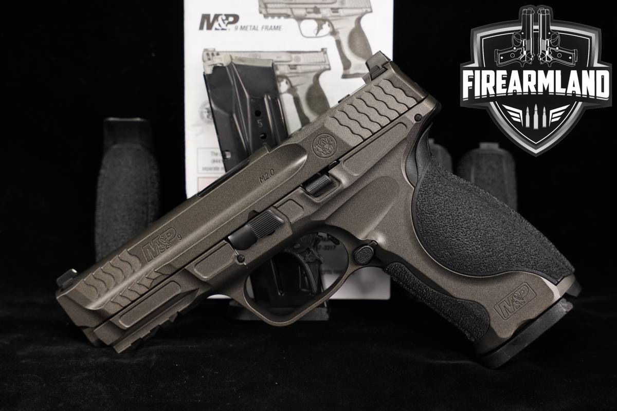 Smith & Wesson M&P9 M2.0 Metal Optics-Ready 9mm S&W M&P 9 +2 MAGS