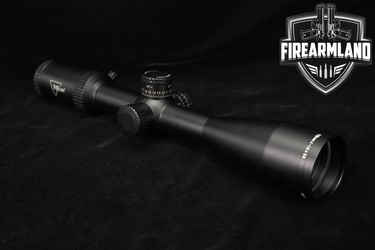 Trijicon Credo HX 4-16x50mm Illuminated SFP MOA Center Dot Reticle Scope