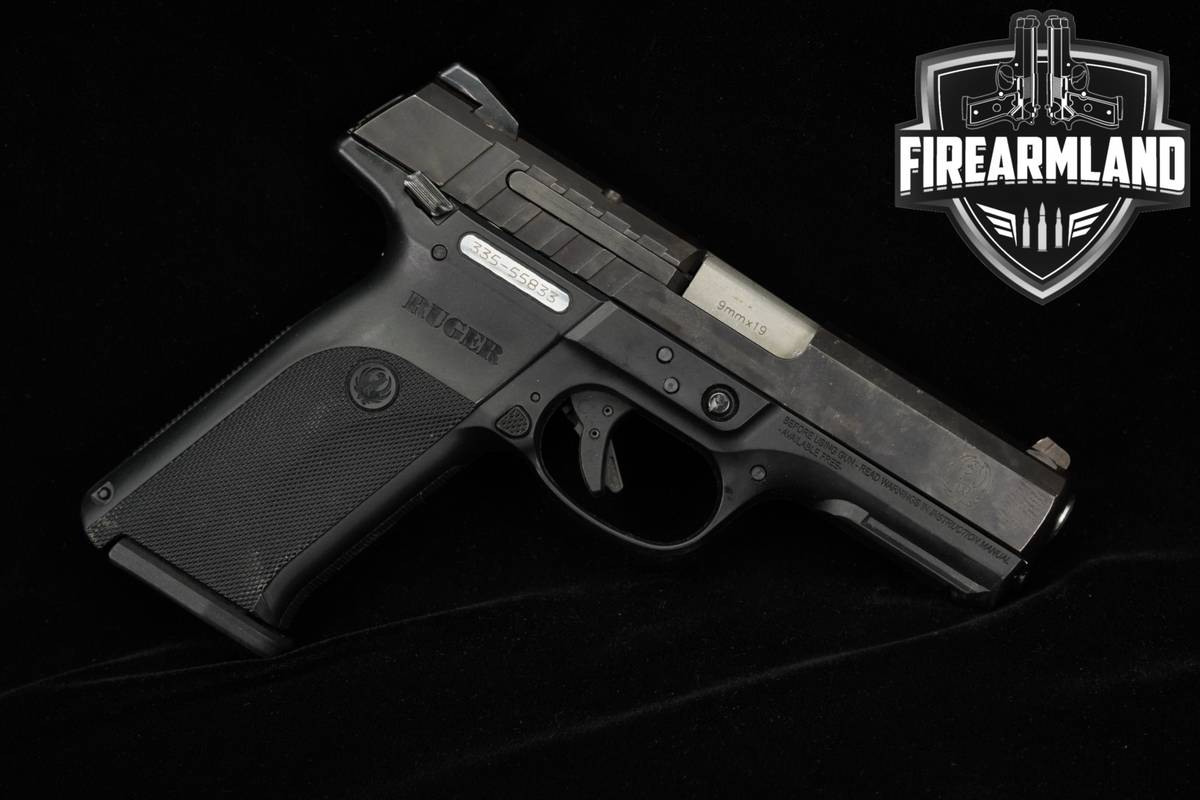Ruger 9E 9mm 4.14" 9-E SR-Series Black Oxide
