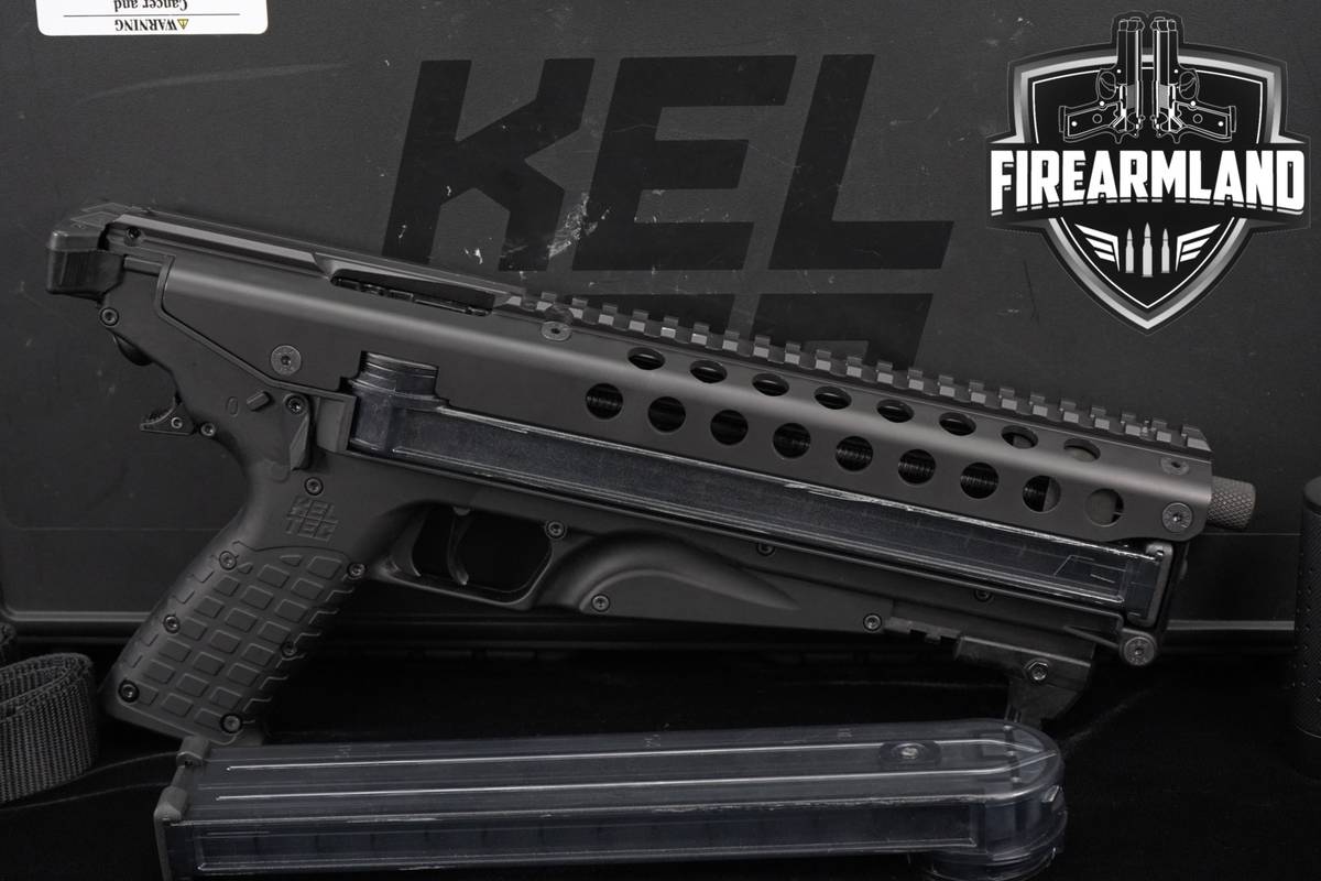 Kel-Tec P50 5.7x28 9.6" KelTec Top-Feed THREADED +2 MAGS & ORIG CASE