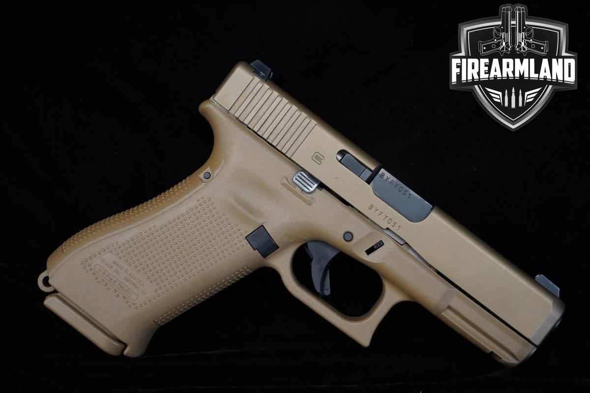 Glock 19X Crossover 9mm 4.02" Coyote Tan Glock-19X 19-X G-19 G19 +ORIG CASE