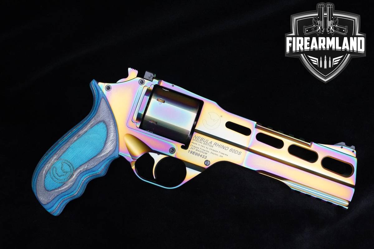 Chiappa Firearms Rhino 60DS Nebula 357 Magnum 6" Rhino VENT RIB +ORIG CASE