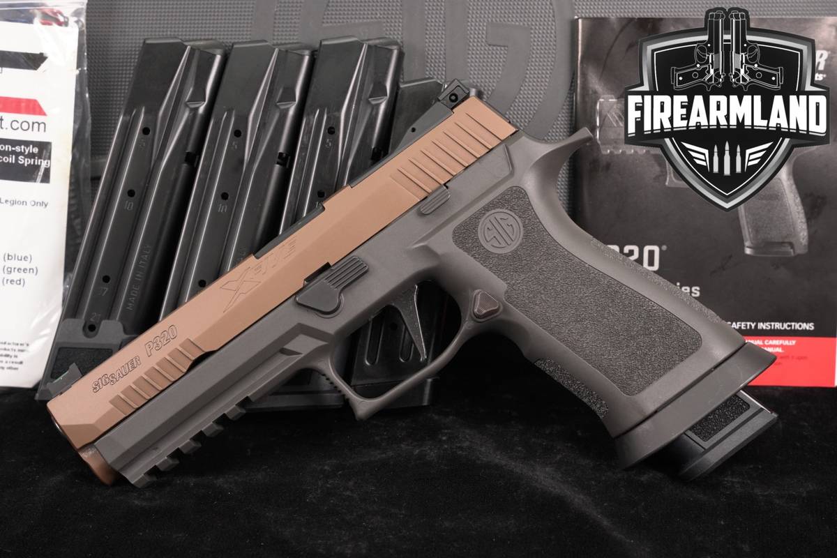 Sig Sauer P320 X-FIVE XSeries 9mm P-320 +5 MAGS & ORIG CASE