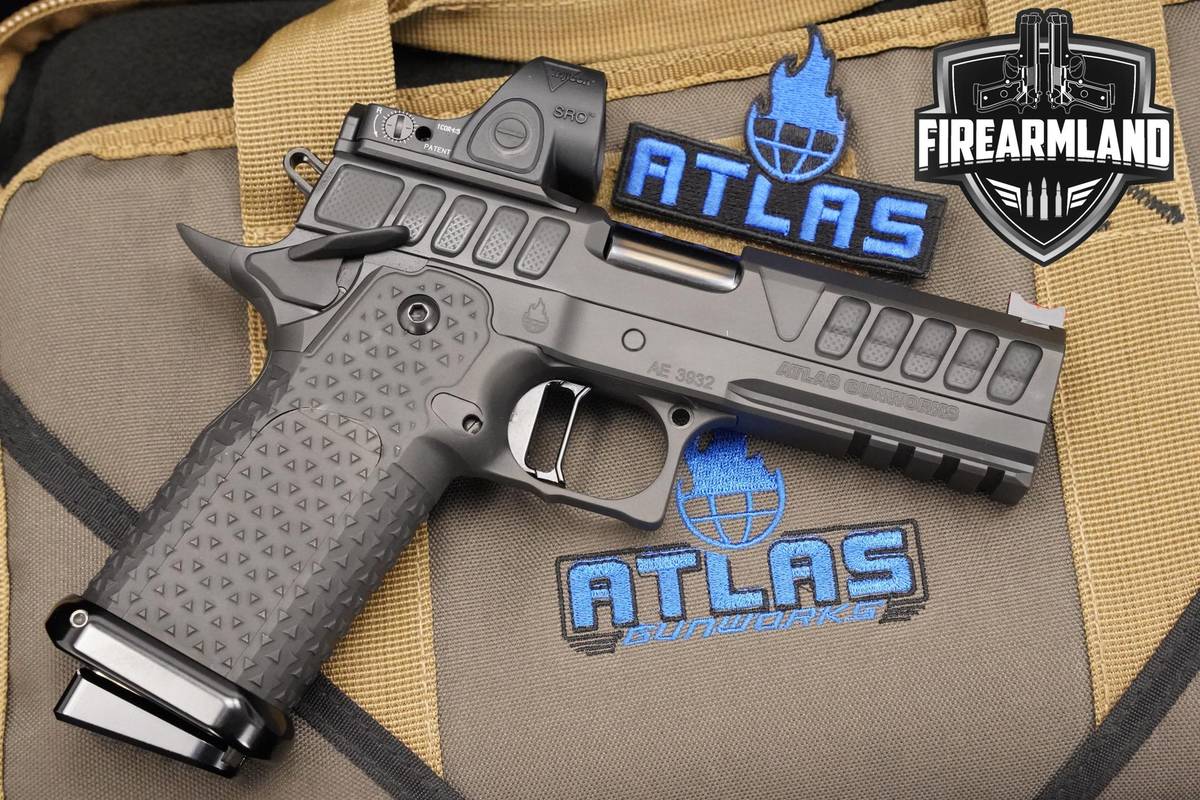 Atlas Gunworks Nyx 2011 RDS v2 Perfect Zero 9mm 1911 Atlas Nyx RDS +CASE
