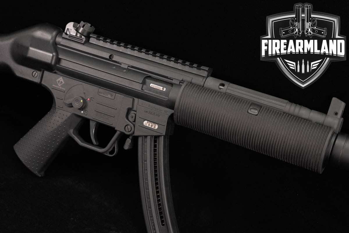 German Sport Guns GSG-522 SD 22LR 16.25" GSG522 ATI MP5 FAUX SUPPRESSOR