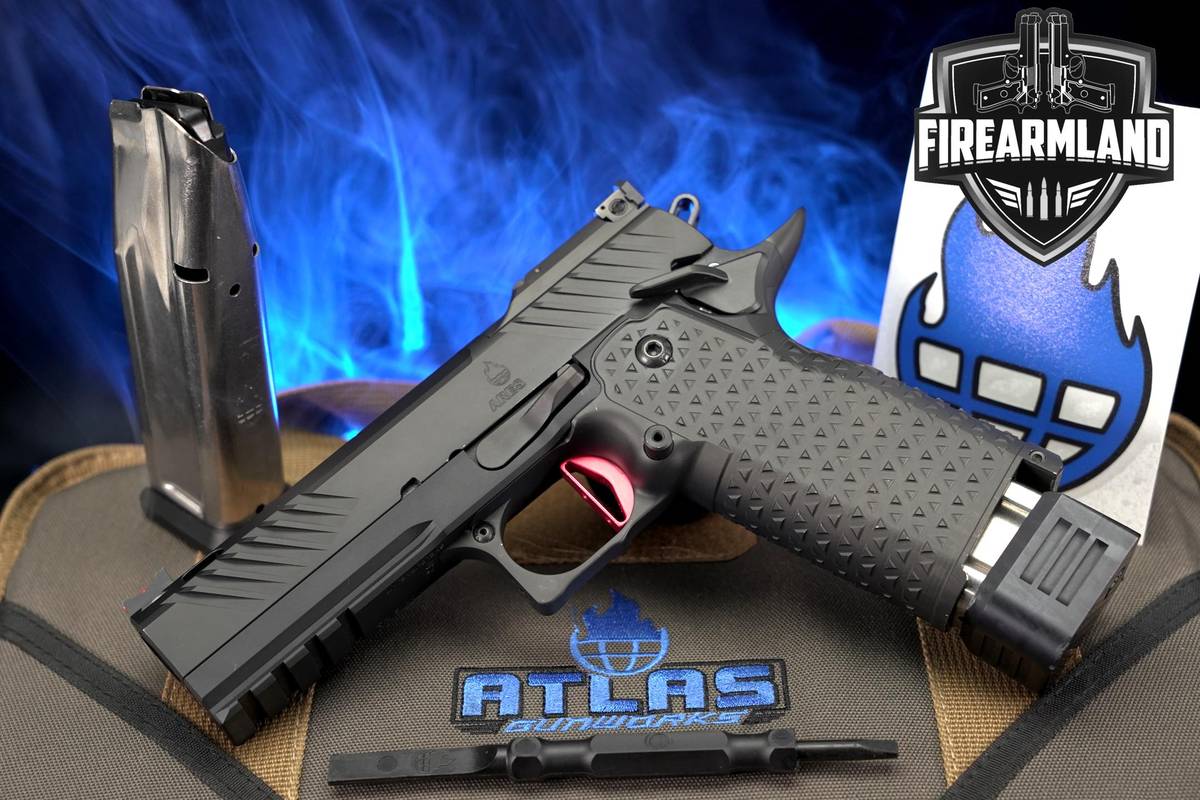 Atlas Gunworks Ares 9mm 1911 4.25" 2011 +2 MAGS & ORIG CASE