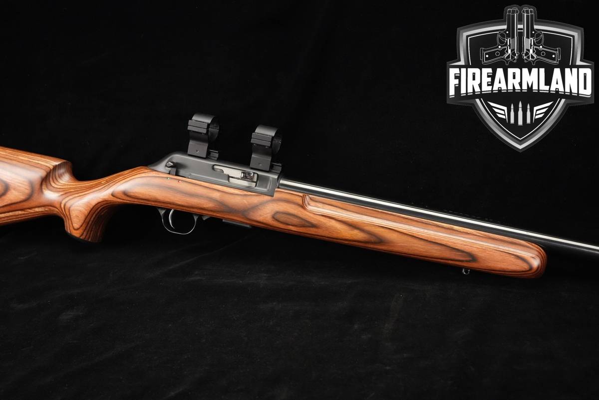 Thompson Center T/C R-55 Sporter 17 Mach 2 Blued & Laminated Wood TC R55