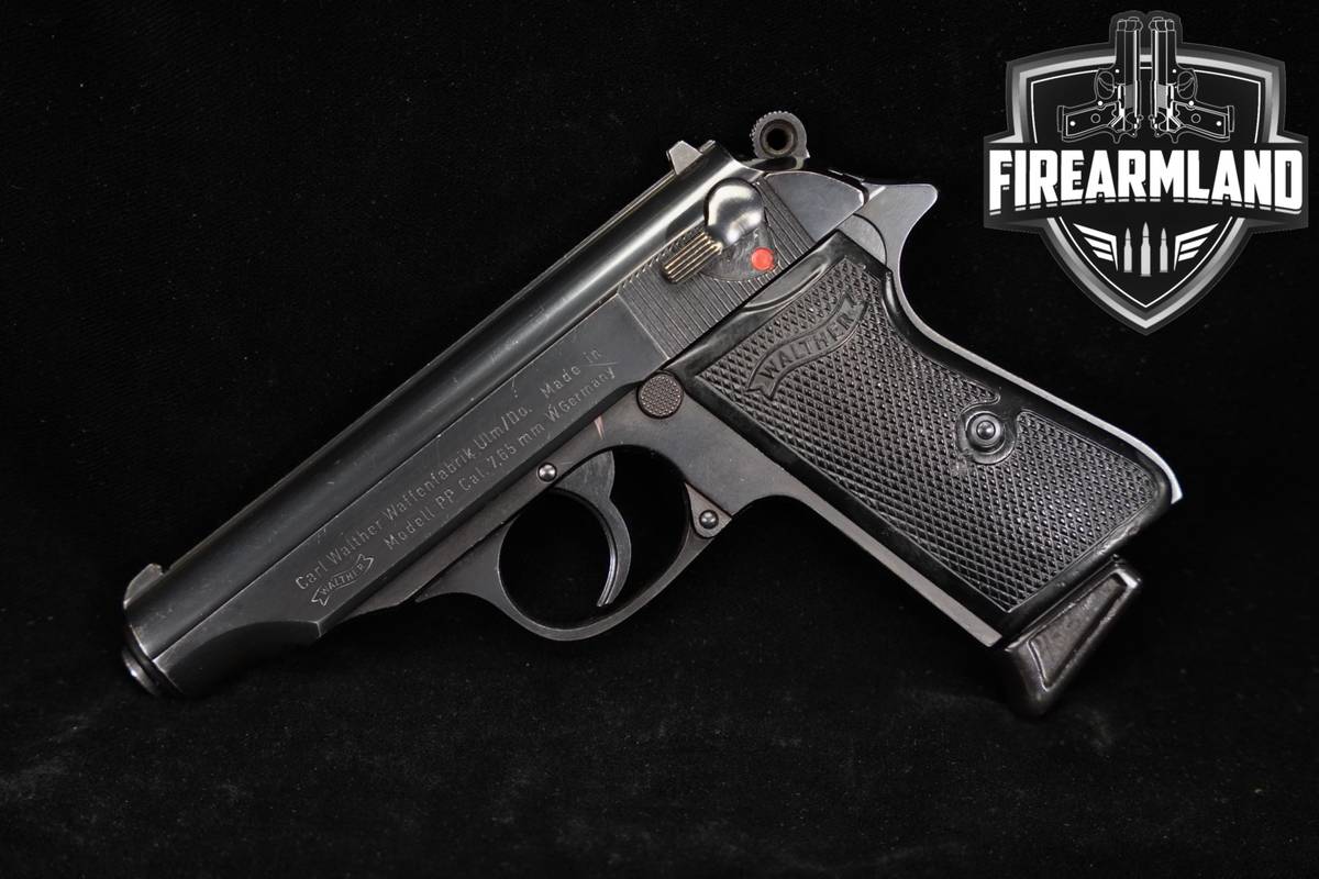 1972 Walther PP 32 ACP 3.9" Blued DA/SA