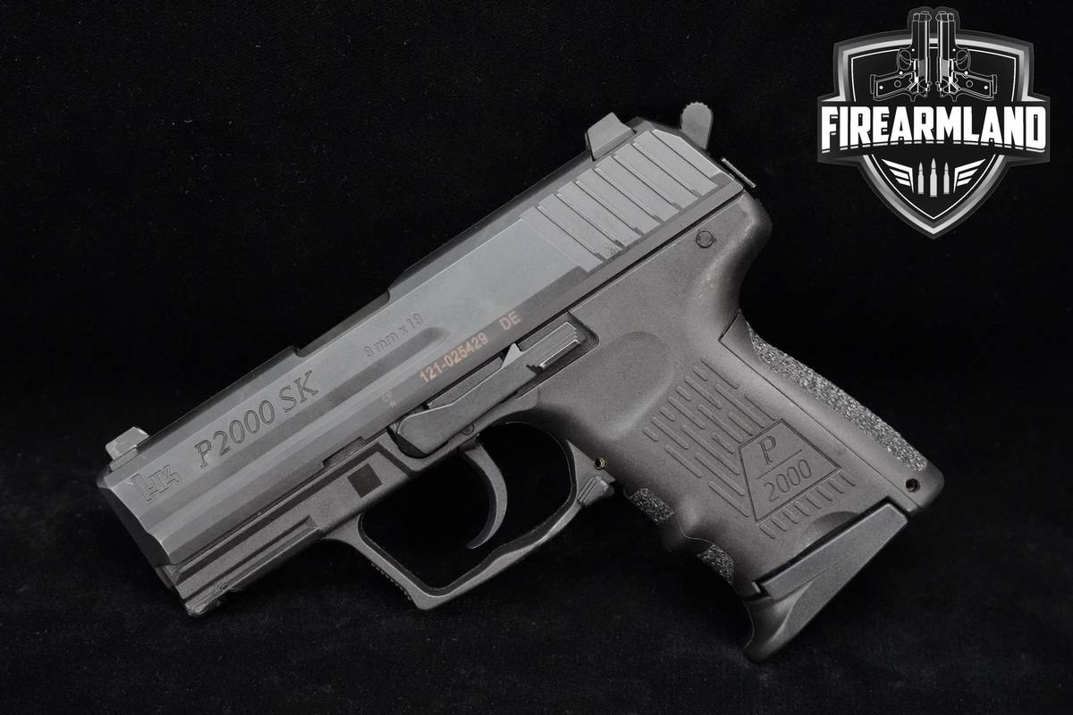 Heckler & Koch H&K HK P2000SK V3 9mm 3.26" P-2000 +3 MAGS & ORIG CASE