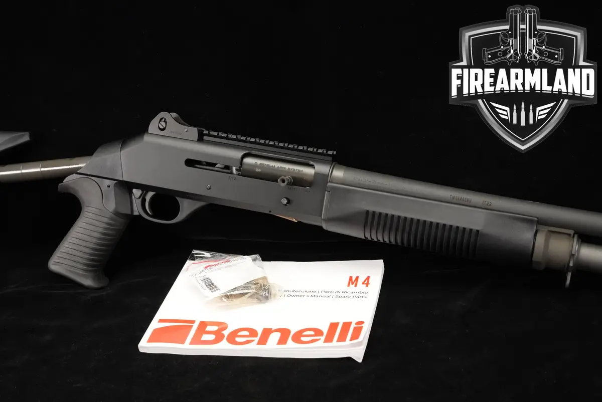 Benelli M4 Tactical 12-Gauge 18.5" Two-Tone Black & Grey